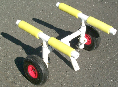 DIY PVC Kayak Cart