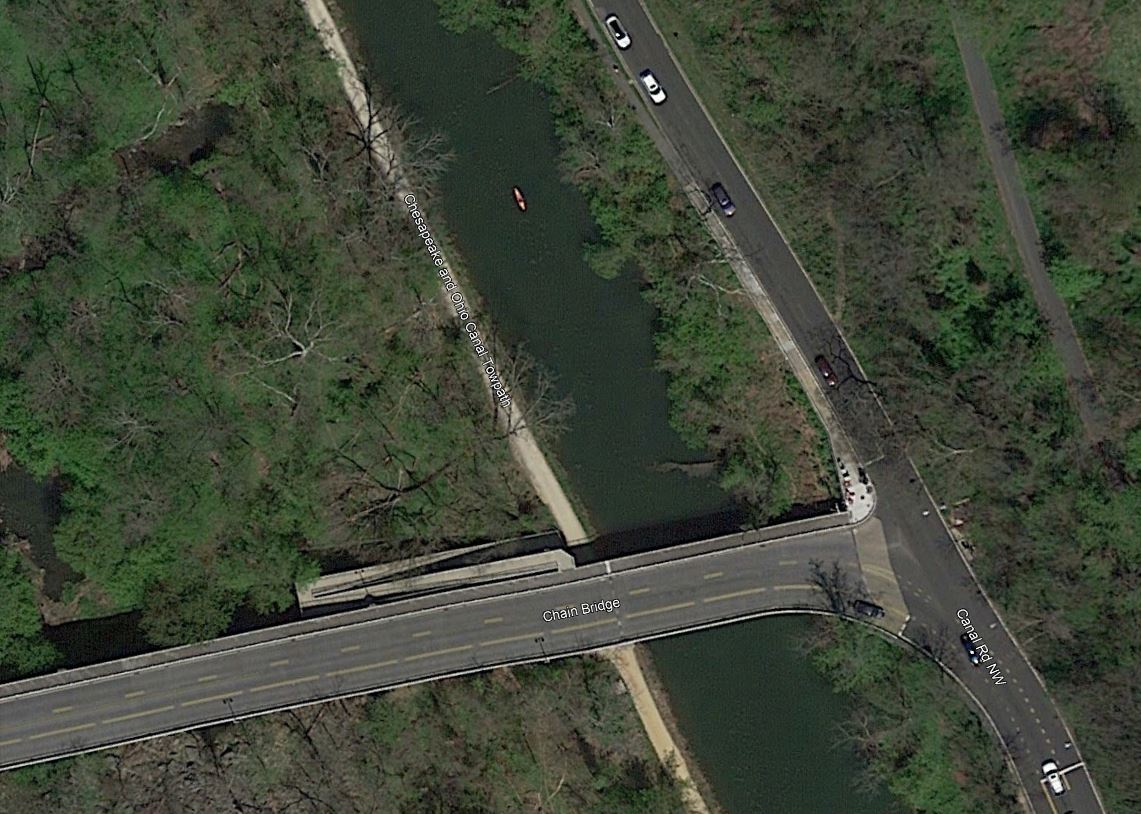 Chain Bridge Chesapeake and Ohio Canal VA.JPG
